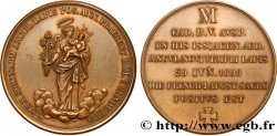 VATICAN ET ÉTATS PONTIFICAUX Médaille commémorative, Pose de la première pierre du séminaire de Saint-Sulpice