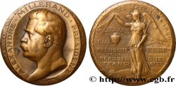 TERZA REPUBBLICA FRANCESE Médaille, Élection d’Alexandre Millerand