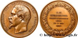 SEGUNDO IMPERIO FRANCES Médaille, refrappe, Visite de la Monnaie de Paris
