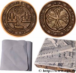 TOULOUSE - CITY WEIGHT Médaille, Poids de ville de Toulouse, reproduction