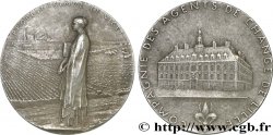 TROISIÈME RÉPUBLIQUE Médaille, Compagnie des agents de change de Lille TTB