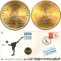 SPORTS Enveloppe “Timbre médaille” n°9