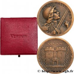 TERCERA REPUBLICA FRANCESA Médaille commémorative de la bataille de Verdun