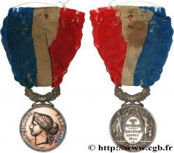 III REPUBLIC Médaille, Actes de dévouement
