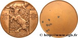 LITTÉRATURE : ÉCRIVAINS/ÉCRIVAINES - POÈTES Médaille, Le renard et le bouc