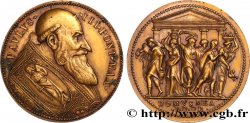 PAPAL STATES - PAUL III (Alexandre Farnèse) Médaille, Domus mea Domus Orationtis