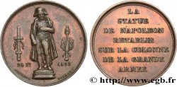 LUIS FELIPE I Médaille, rétablissement de la statue de Napoléon Ier