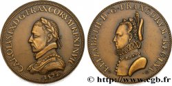 CHARLES IX Charles IX et Elisabeth d’Autriche, refrappe