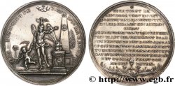 PAYS-BAS - ROYAUME DE HOLLANDE - GUILLAUME Ier Médaille, Noces d'argent de  H. A. Leur et C. A. L. Oftenoort fme_852277 Médailles