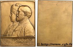 GERMANY Plaque, Mariage de Wilhelm et Jane Weimar