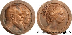 ALLEMAGNE - GRAND-DUCHÉ DE BADE - FRÉDÉRIC Ier Médaille, Noces d’or de Frédéric I, Grand Duc de Bade et de la Princesse Louise de Prusse
