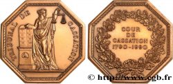 QUINTA REPUBLICA FRANCESA Médaille, Bicentenaire de la Cour de Cassation