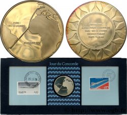 QUINTA REPUBLICA FRANCESA Carte médaille, Jour du Concorde