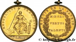 LA CONVENTION Médaille, Espoir de la Patrie, Collège National de Bordeaux TTB/TTB+