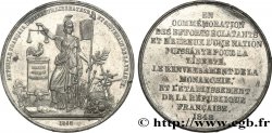 DEUXIÈME RÉPUBLIQUE Médaille, Commémoration des efforts éclatants