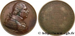 LUIGI FILIPPO I Médaille, le Roi Louis XVIII