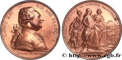 LOUIS XVI Médaille de l’arrivée du roi à Paris