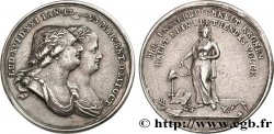 NATIONALKONVENT Médaille, Mort de Louis XVI et Marie Antoinette