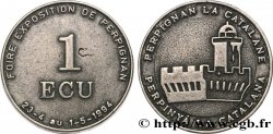 QUINTA REPUBLICA FRANCESA Médaille, 1 Écu, Foire Exposition de Perpignan