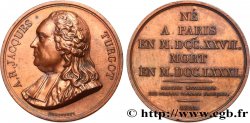 GALERIE MÉTALLIQUE DES GRANDS HOMMES FRANÇAIS Médaille, Anne Robert Jacques Turgot