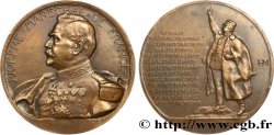 III REPUBLIC Médaille, Maréchal Joffre, Discours de la bataille de la Marne