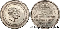 DEUTSCHLAND - SACHSEN Médaille, Noces d’argent du Prince Karl Günter et Marie de Saxe