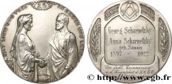 ALEMANIA Médaille, Noces d’argent de Georg Scharnetzky et d’Anna Samain 