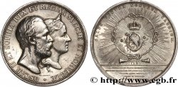 SUÈDE - ROYAUME DE SUÈDE - OSCAR II Médaille, Noces d’argent d’Oscar II et de Sophie de Suède