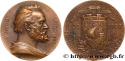 TROISIÈME RÉPUBLIQUE Médaille, centenaire de la naissance de Victor Hugo