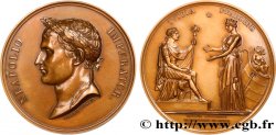 NAPOLEON S EMPIRE Médaille, fête pour le couronnement, refrappe moderne