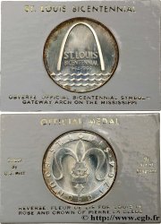 ÉTATS-UNIS D AMÉRIQUE Médaille, St Louis Bicentennial