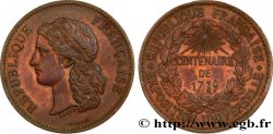 DRITTE FRANZOSISCHE REPUBLIK Médaille, Centenaire de 1789