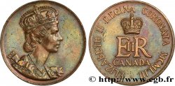 CANADA - ELIZABETH II Médaille de couronnement