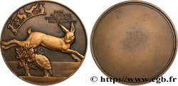 LITTÉRATURE : ÉCRIVAINS/ÉCRIVAINES - POÈTES Médaille, Le lièvre et la tortue
