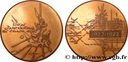 TRANSPORTS (TRAINS, BUS, TRAMWAYS, BATEAUX...) Médaille, 50 ans de l’union Internationale des chemins de fer
