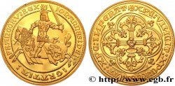 QUINTA REPUBLICA FRANCESA Médaille, Franc à cheval