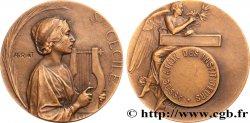 III REPUBLIC Médaille Ste Cecile, Association des instituteurs