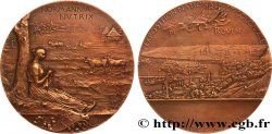 TROISIÈME RÉPUBLIQUE Médaille, Normannia Nutrix, Exposition Nationale et Coloniale