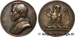 ITALIE - ÉTATS DU PAPE - PIE IX (Jean-Marie Mastai Ferretti) Médaille, Visite de Pie IX aux soldats français blessés