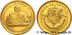 FUNFTE FRANZOSISCHE REPUBLIK Médaille, Charles de Gaulle