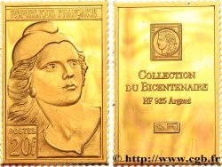 QUINTA REPUBLICA FRANCESA Plaque, Collection du bicentenaire