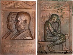 ALLEMAGNE Plaque, 100e anniversaire de John Jacob Sulzer