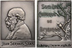 BÉLGICA Plaque, Société chimique de Belgique, Jean Servais Stas