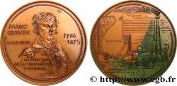 SCIENCE & SCIENTIFIC Médaille, Marc Seguin, ingénieur et inventeur de la chaudière tubulaire