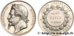 SECONDO IMPERO FRANCESE Médaille, corps législatif, Baron David