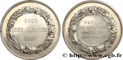 TERCERA REPUBLICA FRANCESA Médaille, Cour des comptes, Conseiller référendaire