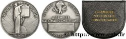 PROVISORY GOVERNEMENT OF THE FRENCH REPUBLIC Médaille parlementaire, Ire Assemblée nationale constituante, Sténographe réviseur