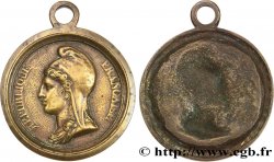 DEUXIÈME RÉPUBLIQUE Médaille uniface, République Française