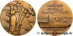 TERZA REPUBBLICA FRANCESE Médaille, Paquebot Colombie