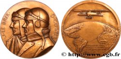 AERONAUTICS - AVIATION : AVIATORS & AIRPLANES Médaille, Première traversée aérienne de l’Atlantique